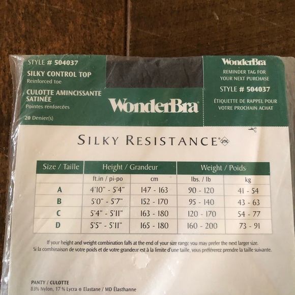 BNWT 2 package pantyhose - Picture 4 of 7